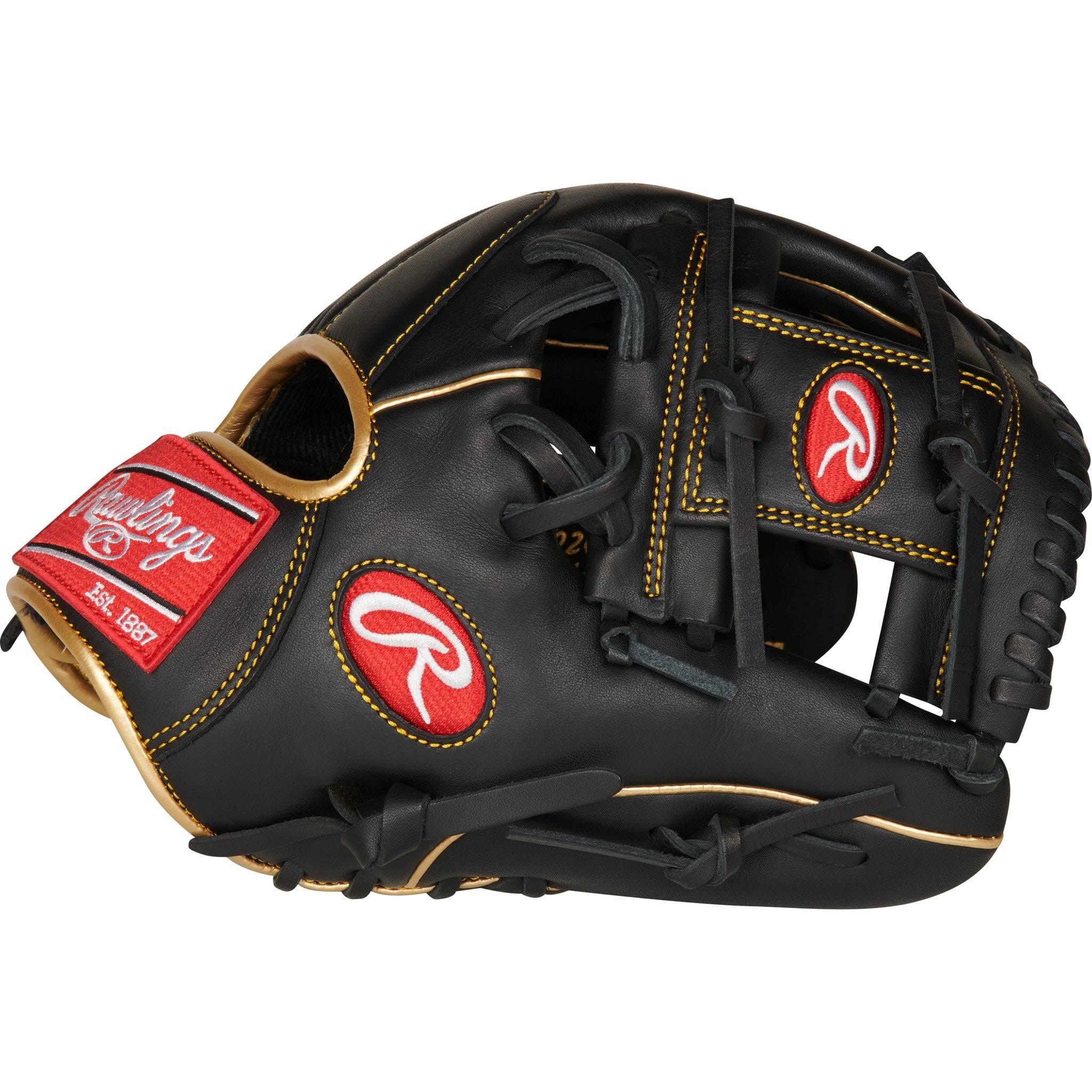 Right Hand 11-3/4 Rawlings Sandlot Series Leather Modified Trap-Eze Web Baseball Glove 