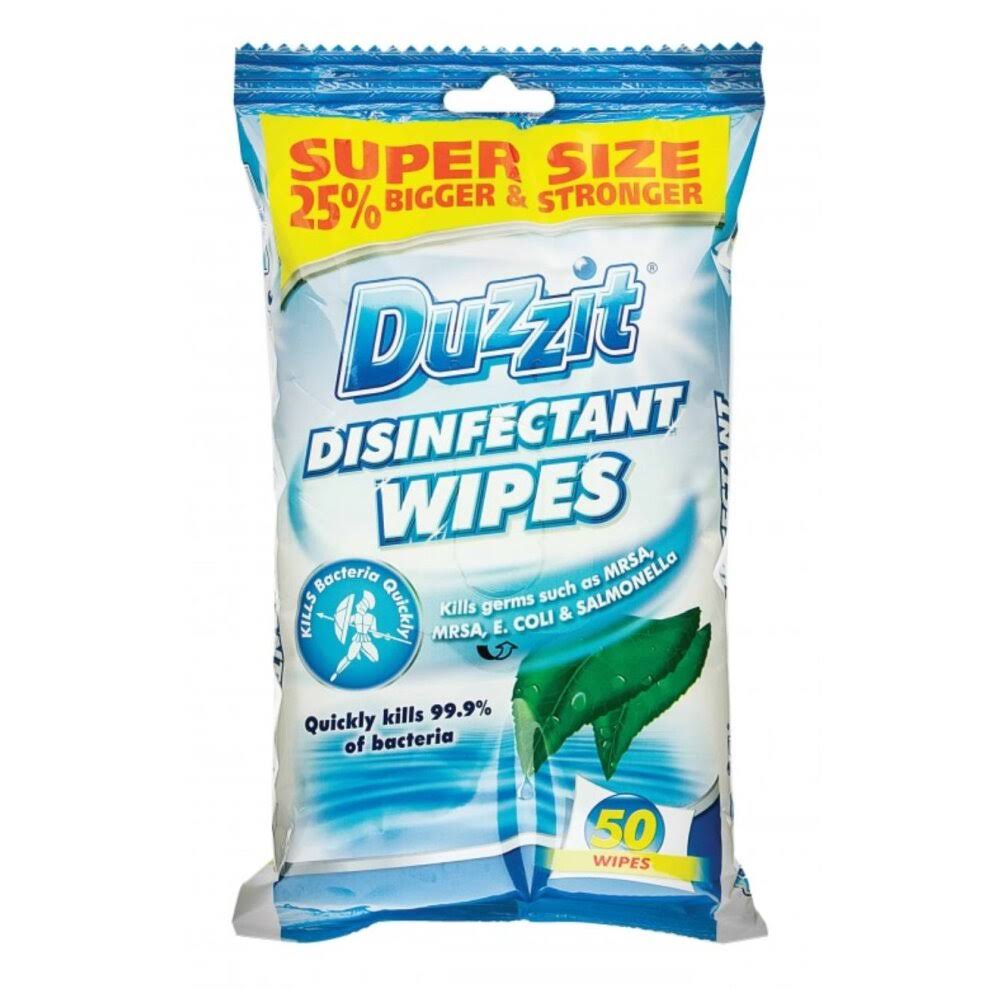 Duzzit Disinfectant Wipes - 50pk