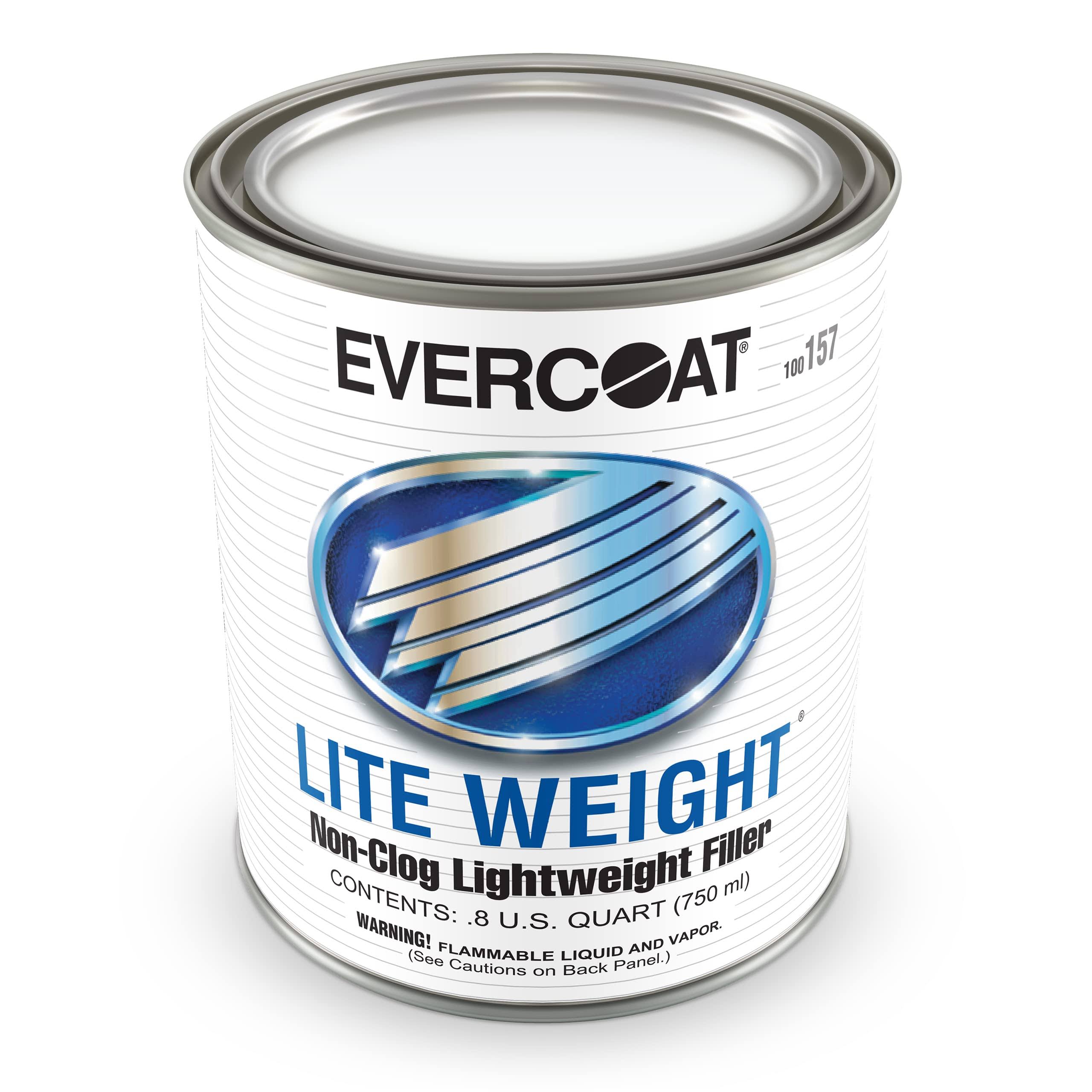 New Lite Weight Body Filler Evercoat 100157 Quart