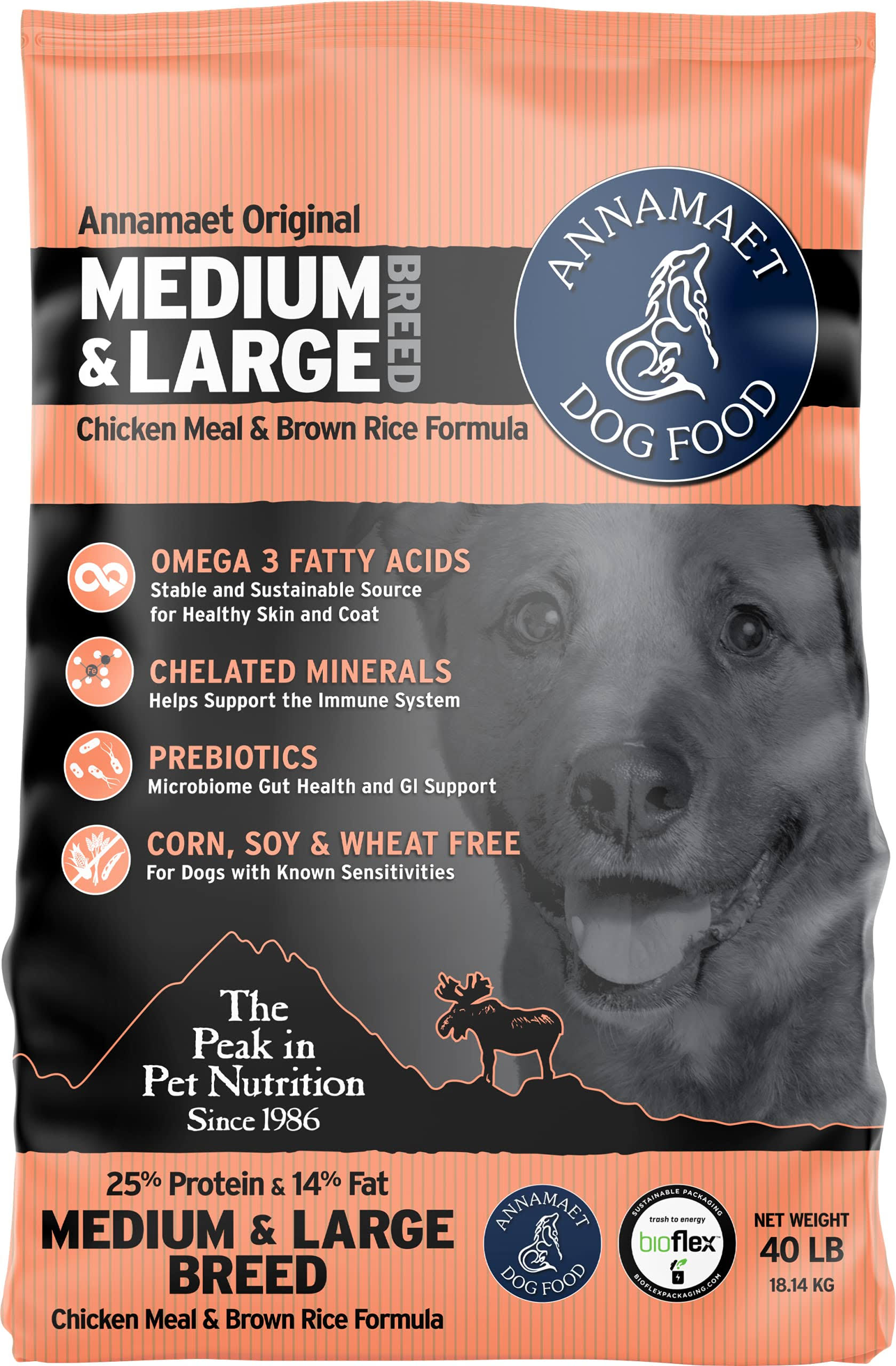 Annamaet Encore 25% Protein Dog Food
