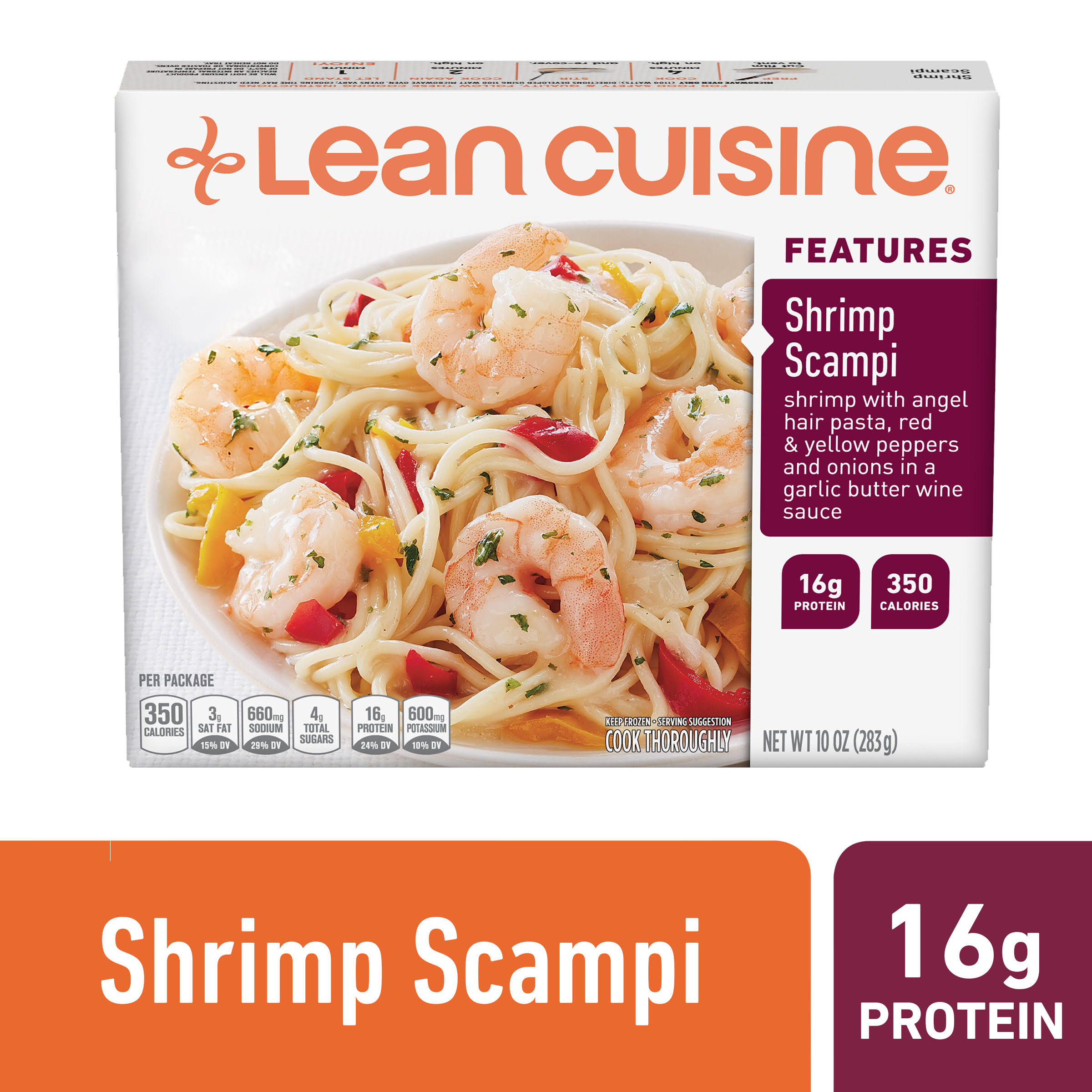 Lean Cuisine Comfort Shrimp and Angel Hair Pasta - 10oz