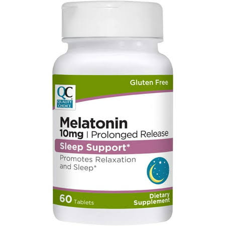 Quality Choice Melatonin 10 mg PR Tablets