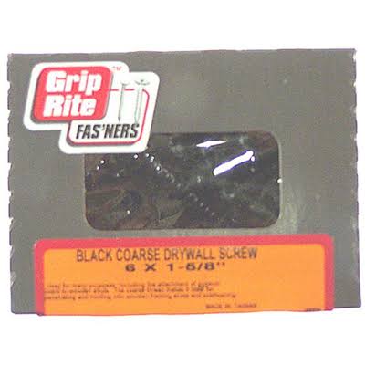 Grip-Rite Drywall Screw - 3", 8 Coarse Thread, with Bugle Head, 1lb