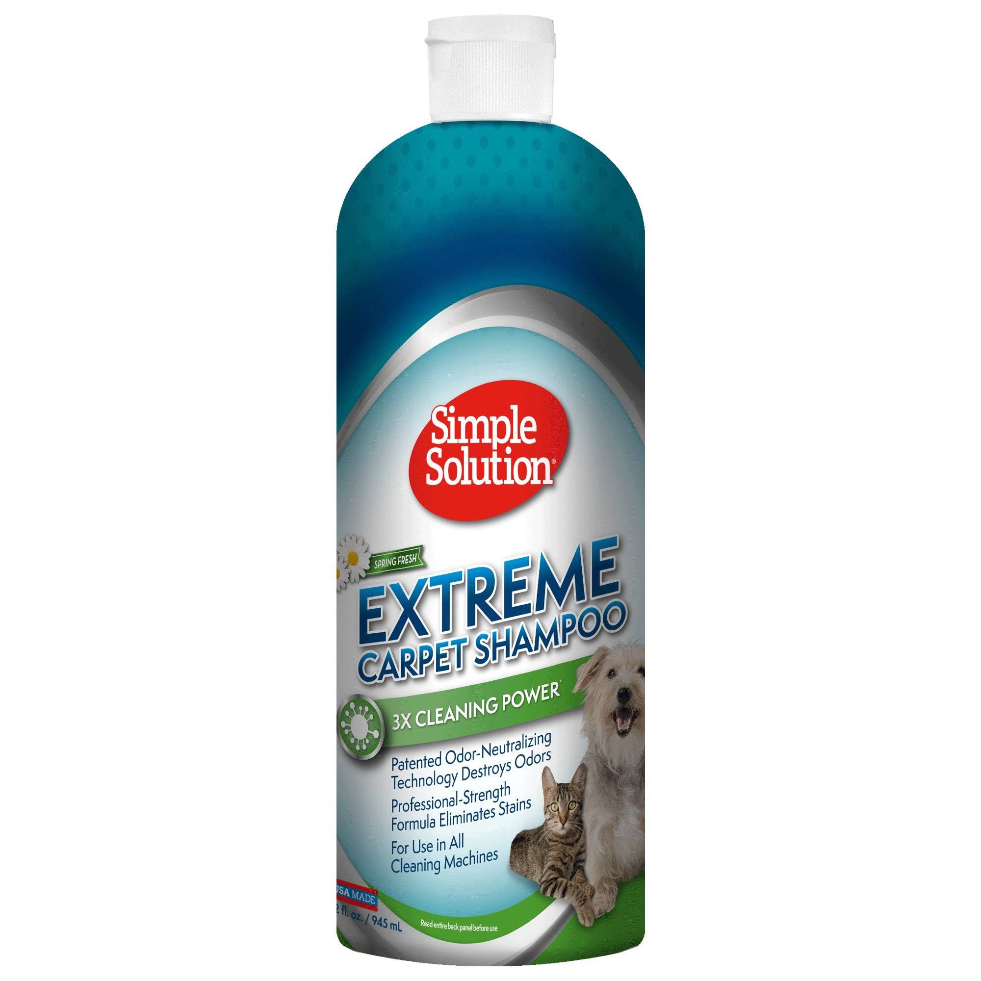 Simple Solution Extreme Carpet Shampoo - 32oz