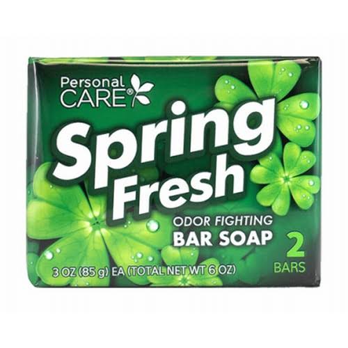 Personal Care Spring Fresh Bar Soap - 2 Bars