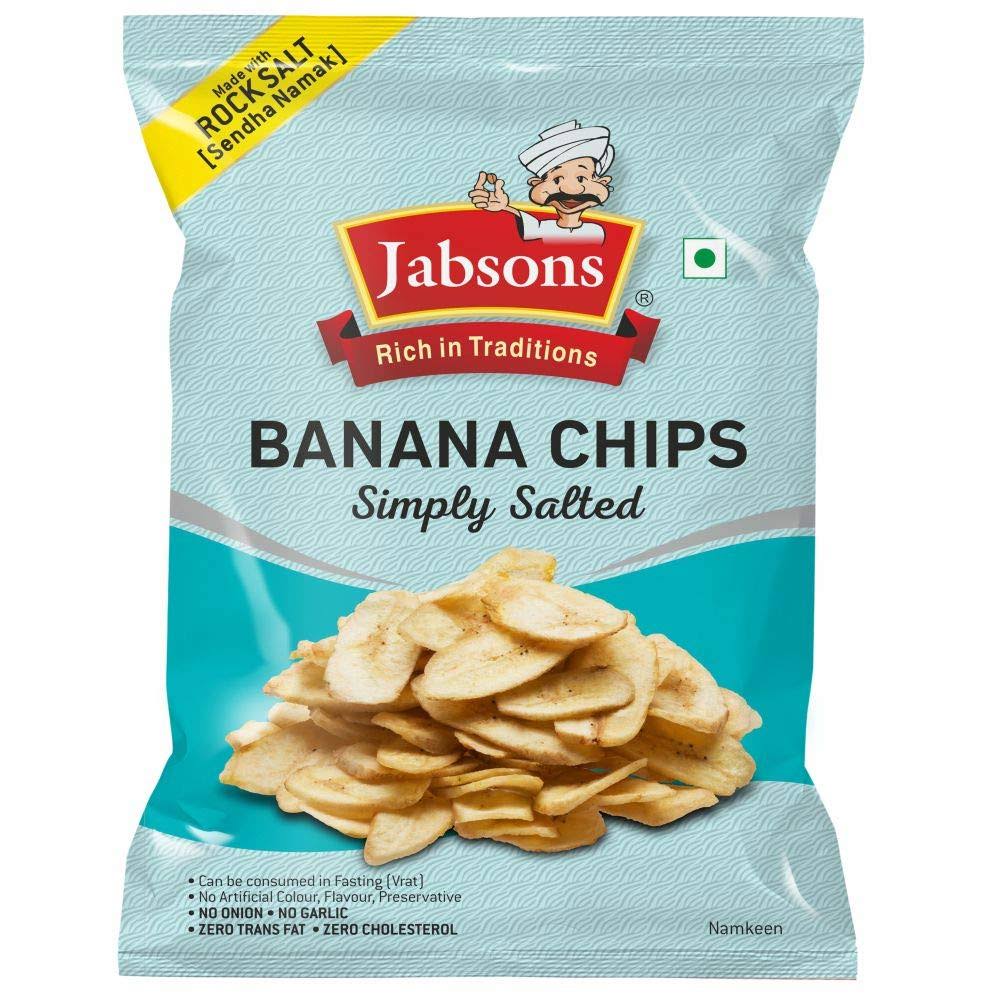 Jabsons Simply Salted Banana Chips - 5.29oz
