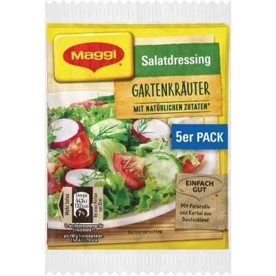 Maggi Garten Krauter Salad Herbs (Pack of 5 Sachets) 40G