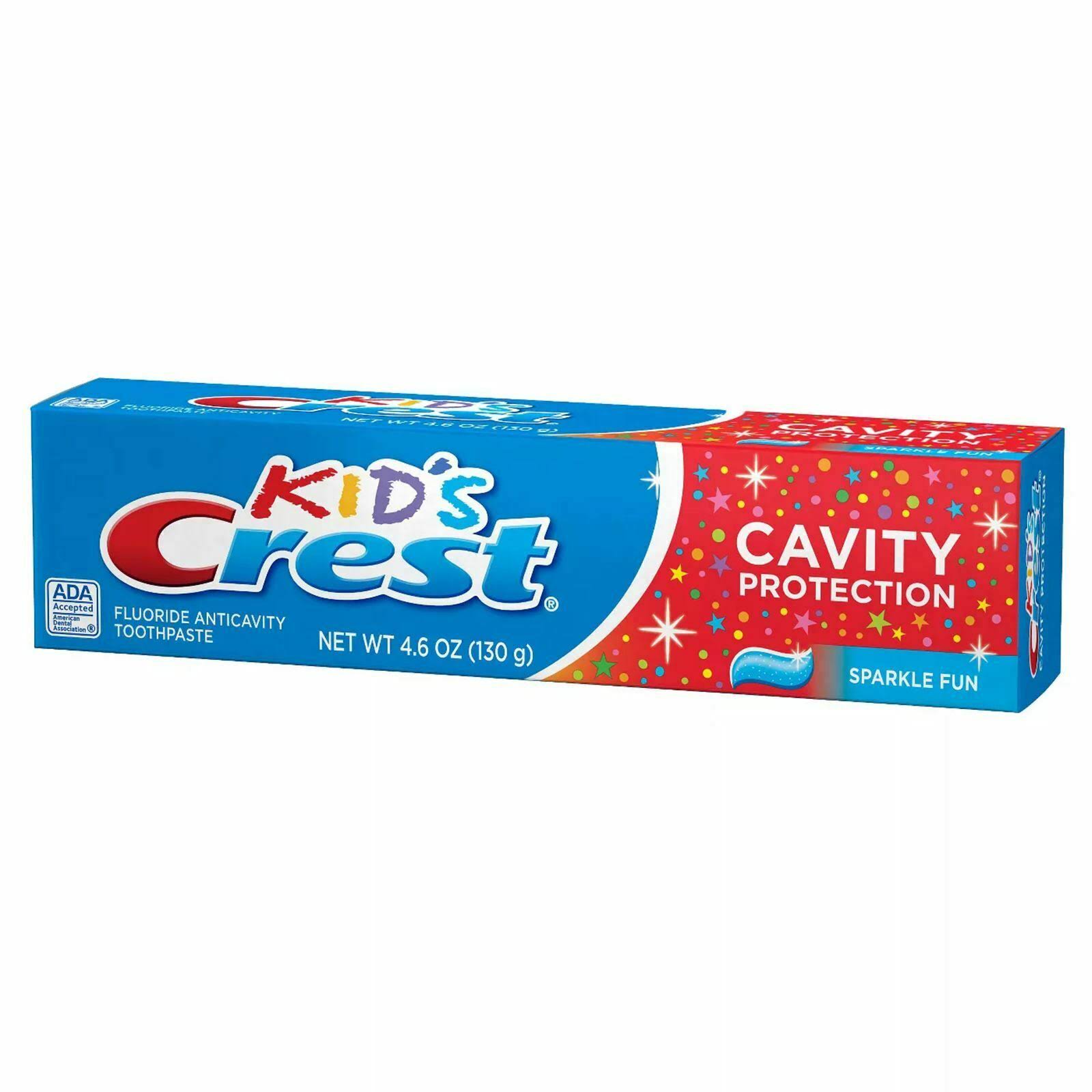 Crest Kid's Cavity Protection Sparkle Fun Fluoride Anticavity Toothpaste - 4.6oz