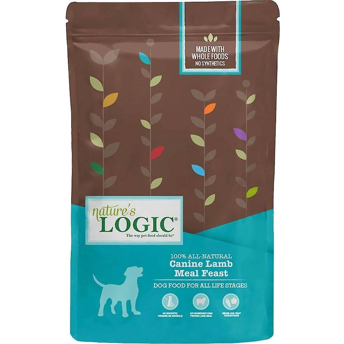 Nature's Logic Canine Lamb Meal Feast Dry Dog Food 13 lbs