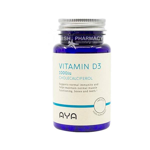 Aya Vitamin D3 1000iu 90 Tablets