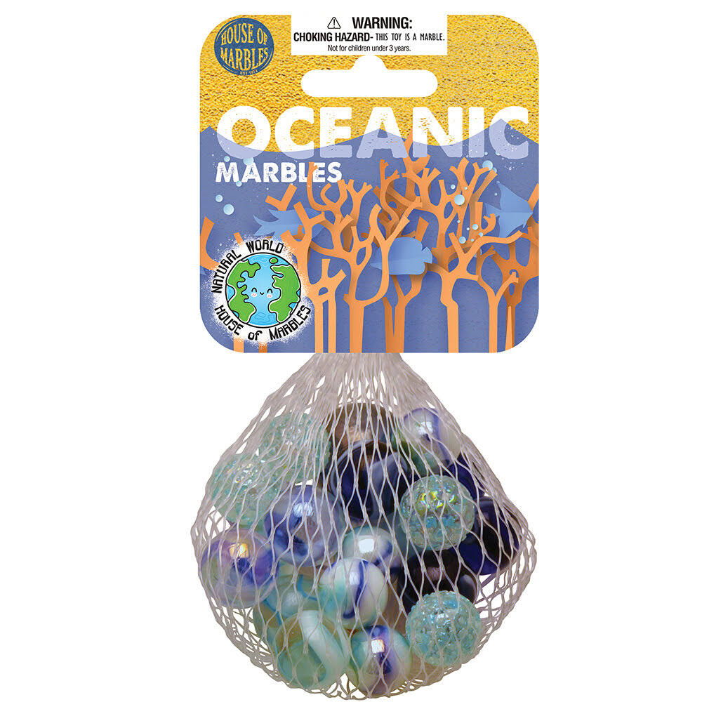 Ocean Under The Sea Themed Marble Collection | Cracker Filler Gift