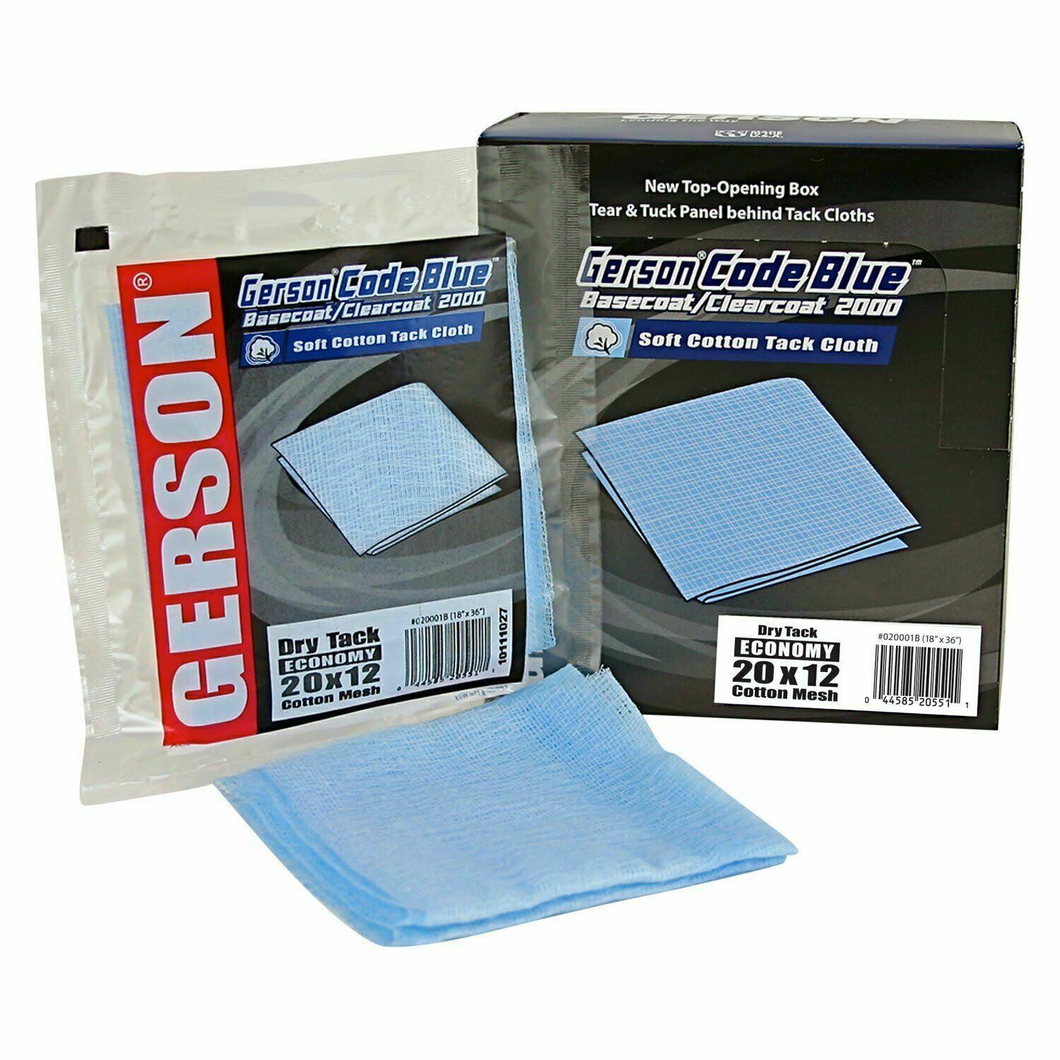 Gerson Basecoat Clearcoat Tack Cloth