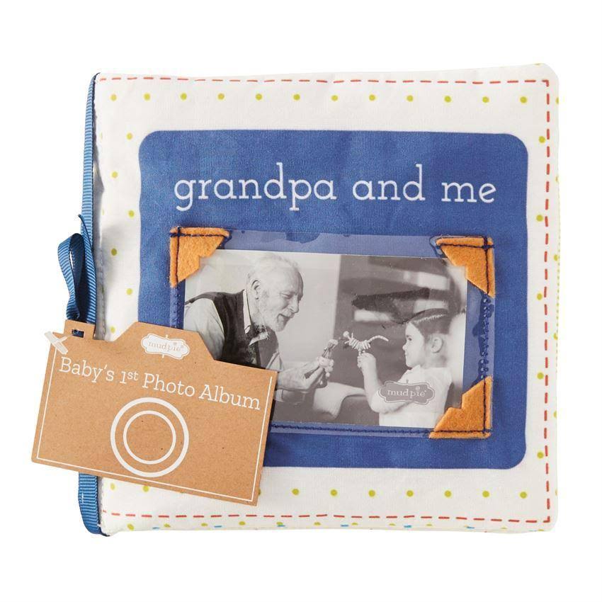 Mud Pie - Grandpa and Me Fabric Book