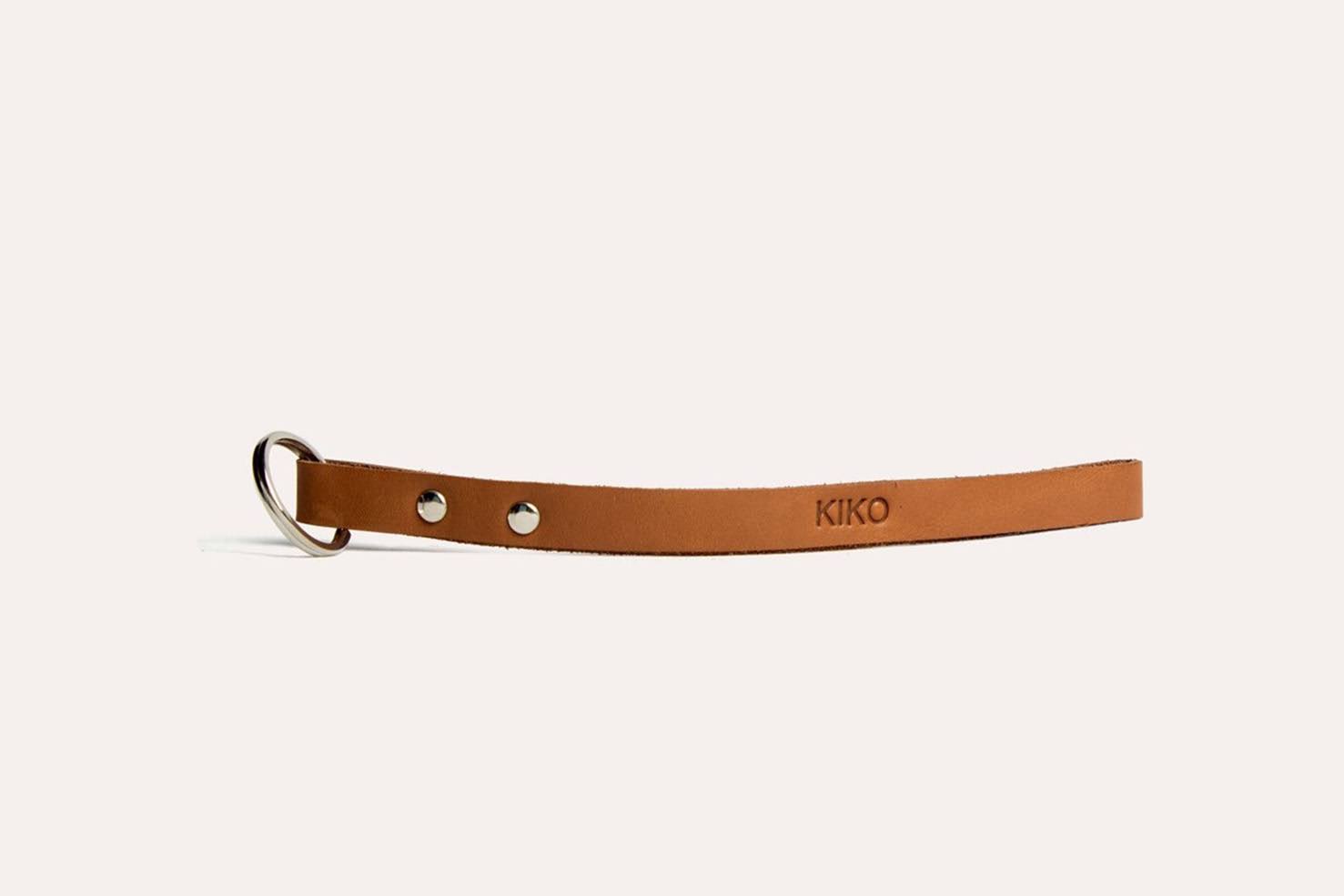 Kiko Leather - Leather Keychain (Brown)