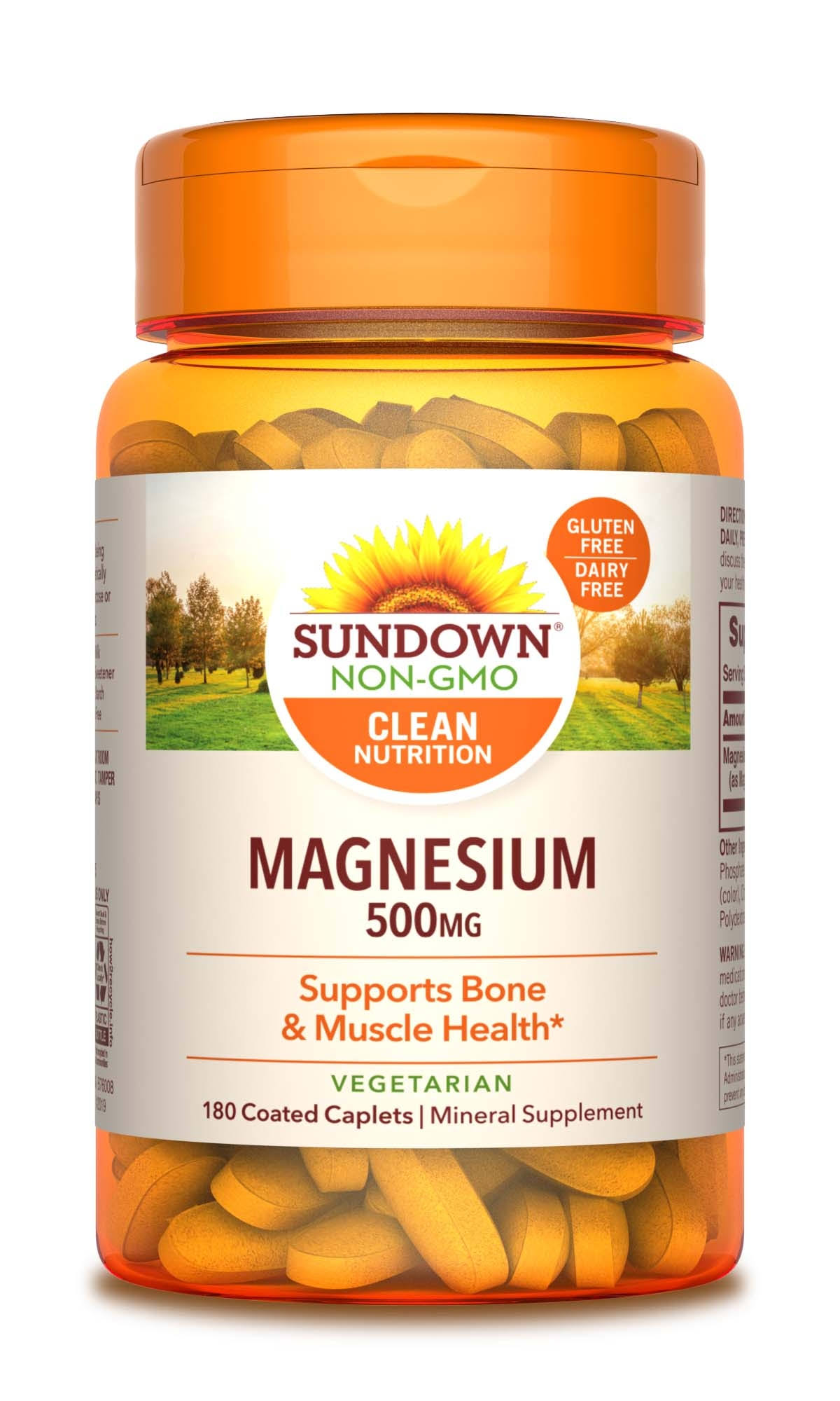 Sundown Naturals Magnesium - 500mg, x180