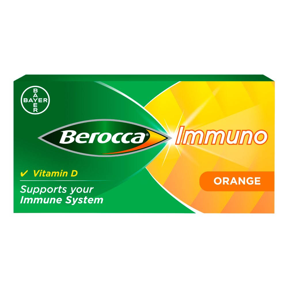 Berocca Immuno - Energy & Immune Support 30 Tablets