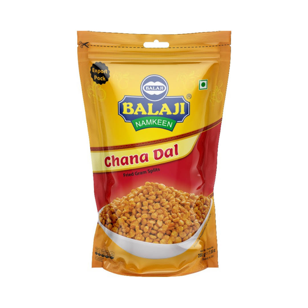 Balaji Chana Dal (Fried Gram Splits) 200gms 3pks