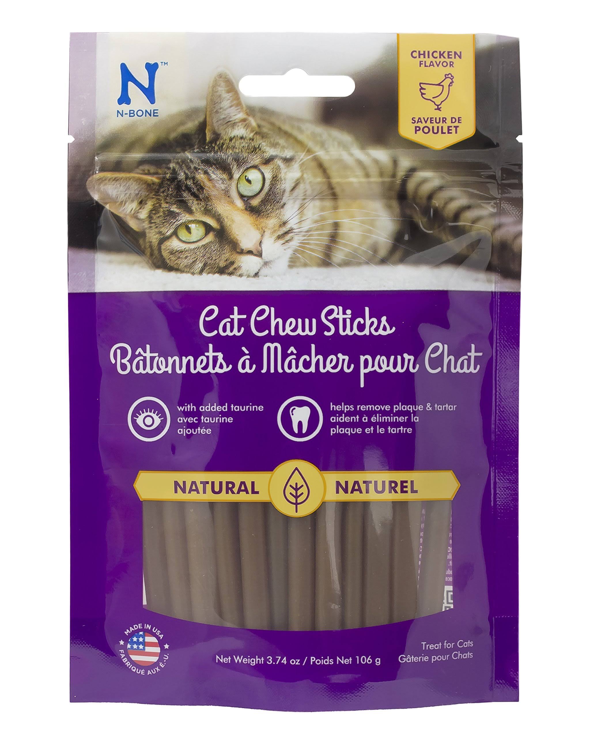 N-Bone Natural Chicken Flavor Cat Chew Sticks