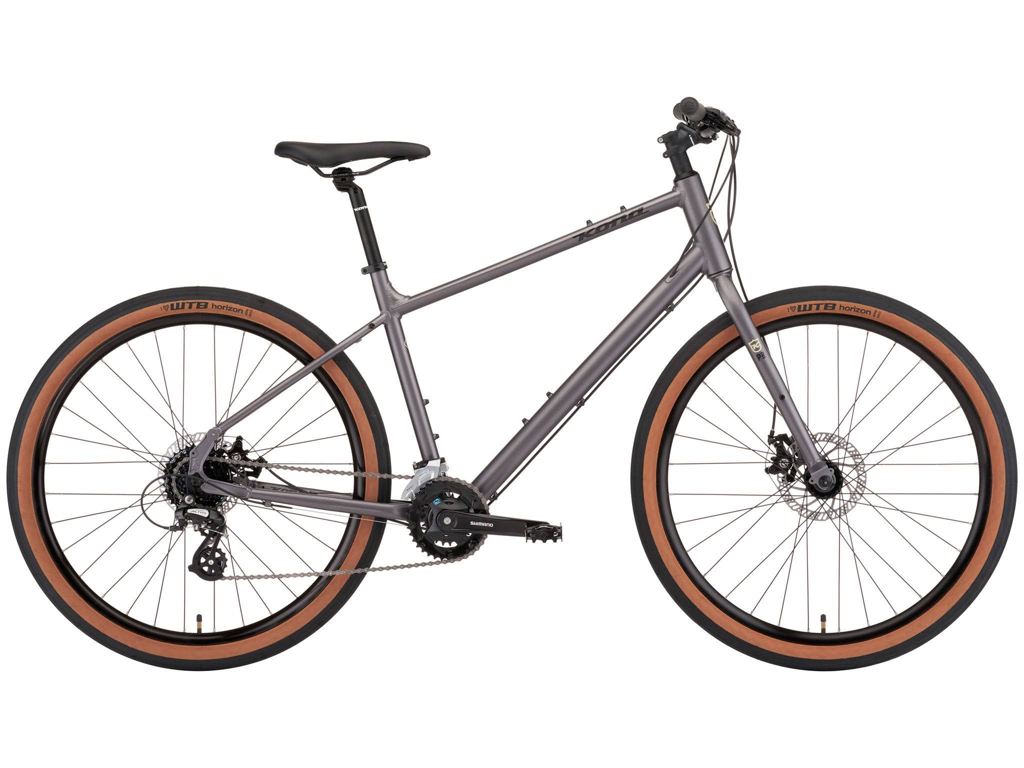 Kona dew city bike fitness shimano altus 8v 650mm gray 2022
