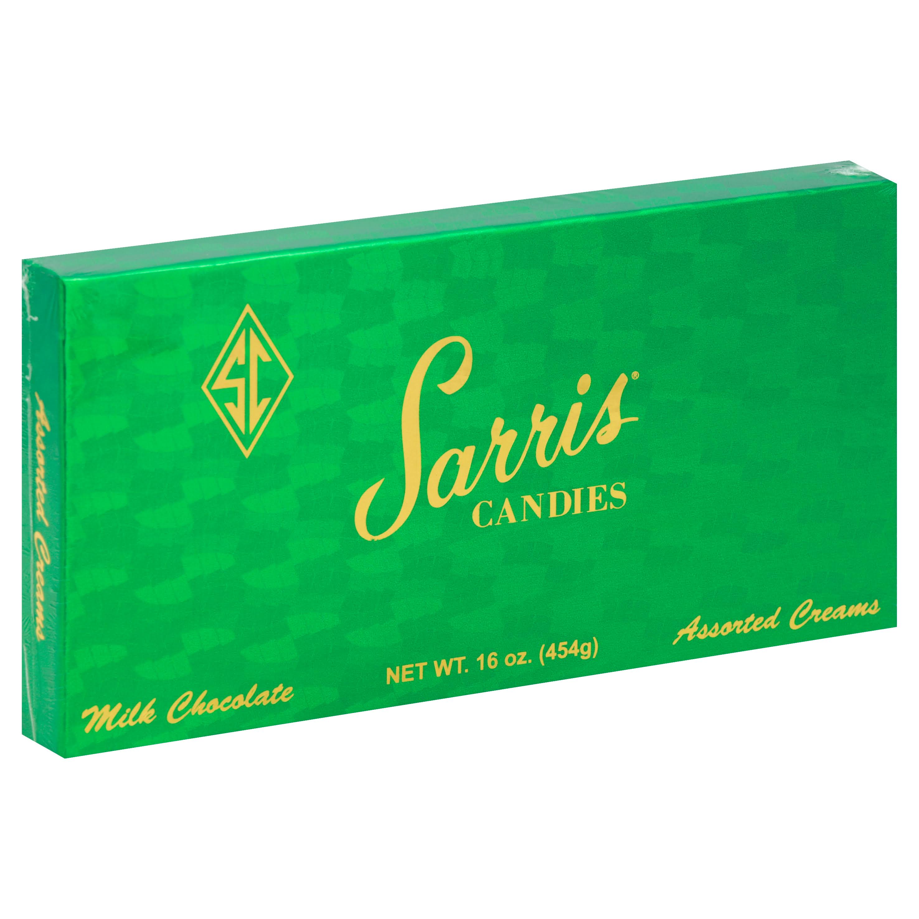 Sarris Candies Candies, Milk Chocolate Assorted Creams - 16 oz