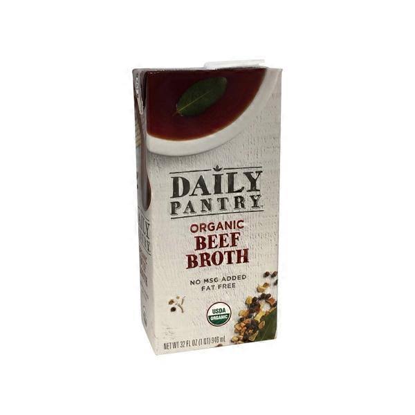 Daily Pantry Organic Beef Broth