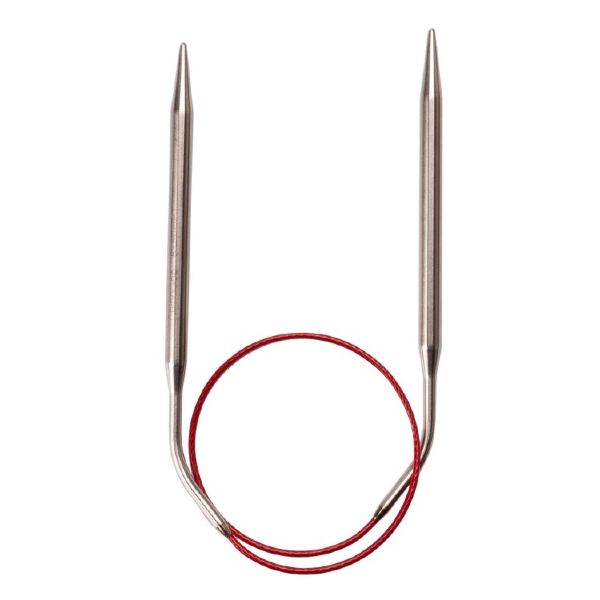 Red Line Circular Knitting Needles: 41cm -Size 7 | Knitting & Crochet
