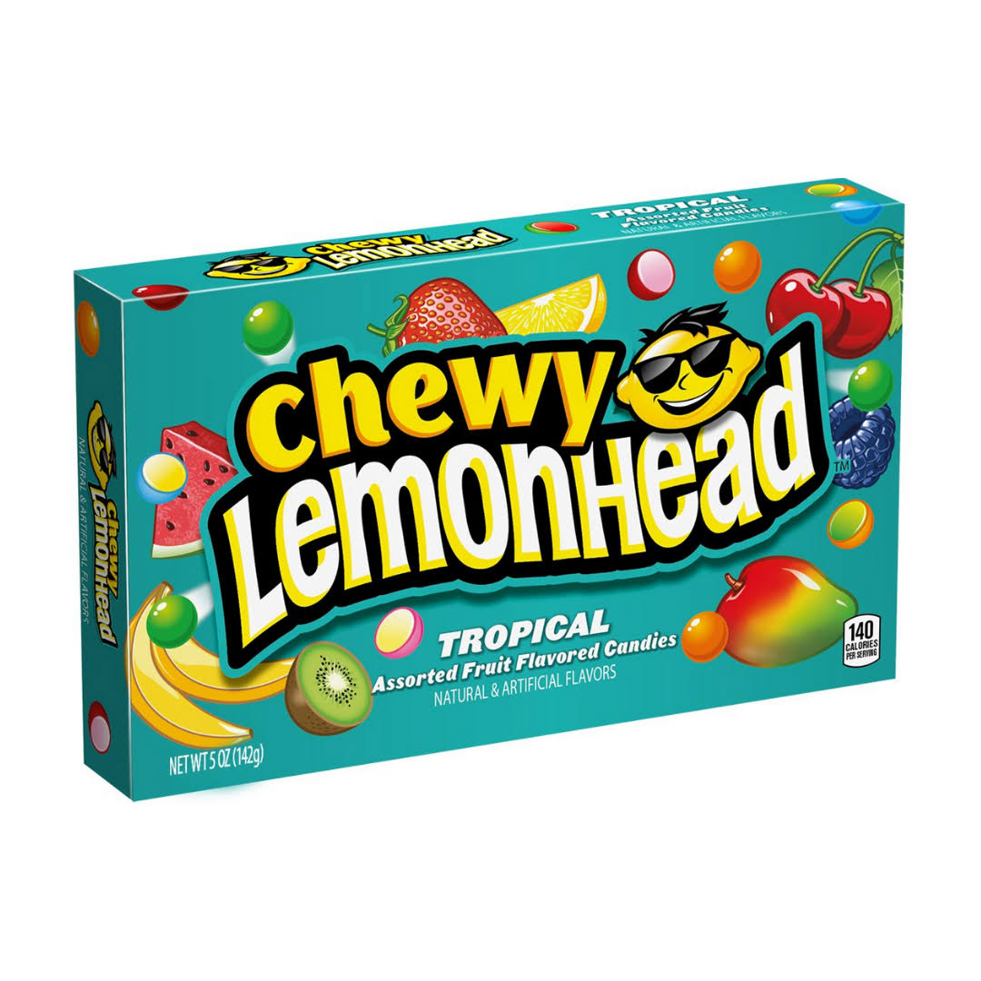 Chewy Lemonhead Tropical Theatre Box - USA Candy - Ireland