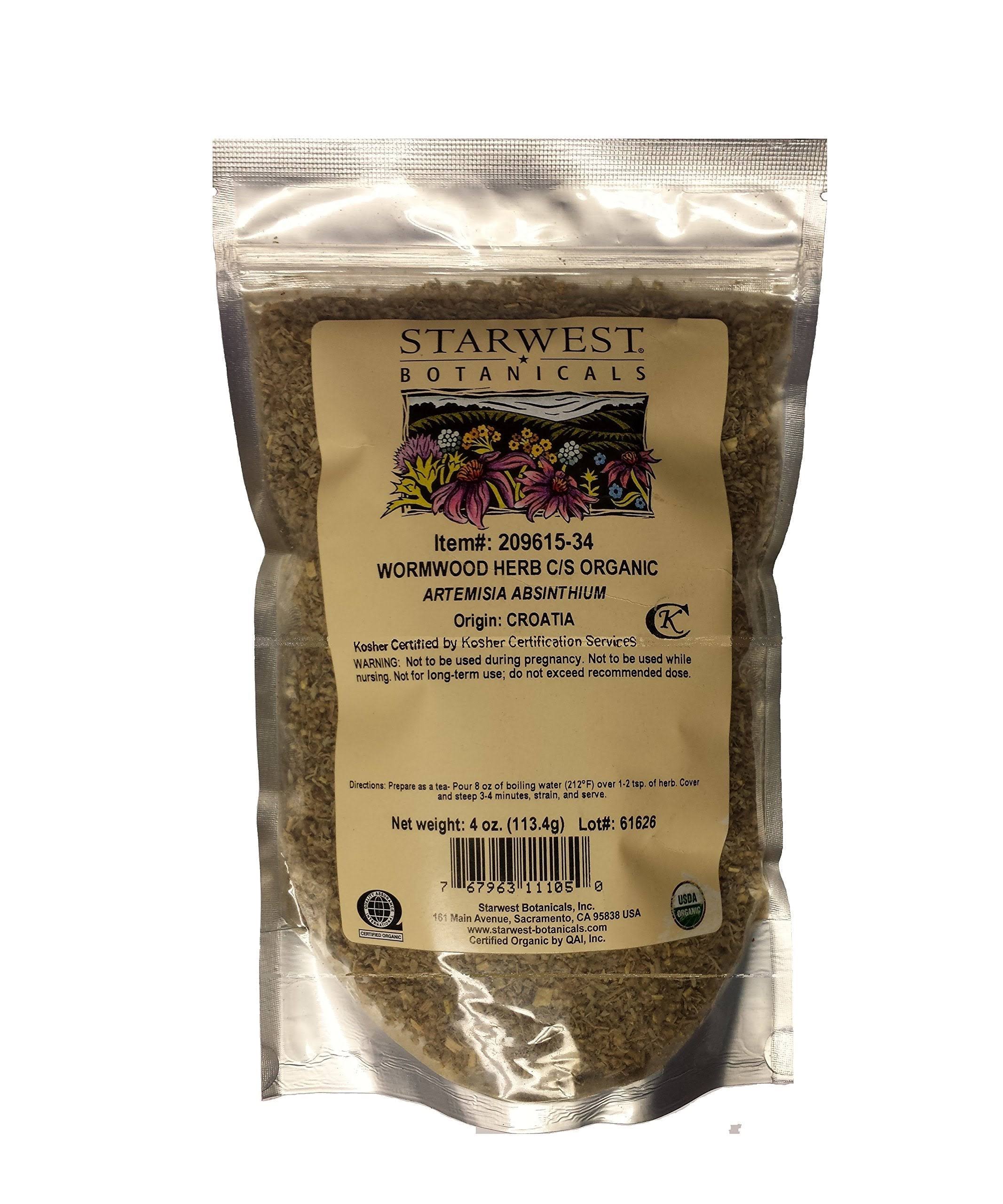 Starwest Botanicals-organic Wormwood Herb