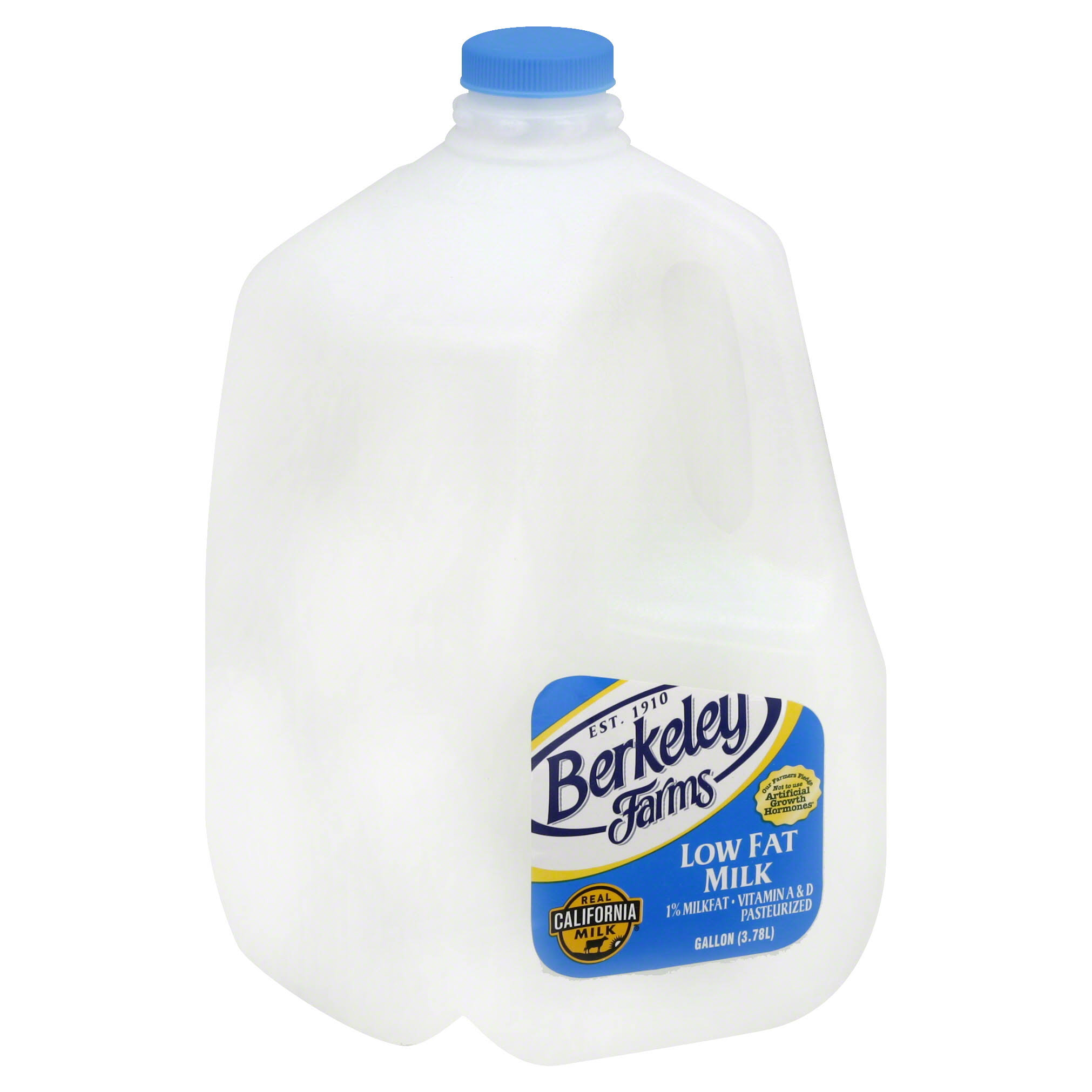 Berkeley Farms Milk, Low Fat, 1% Milkfat - 1 gl (3.78 lt)