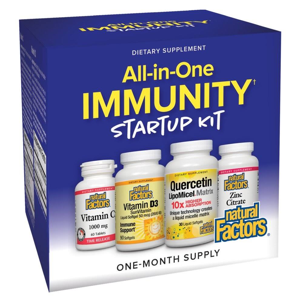 Natural Factors - All-in-One Immunity Startup Kit