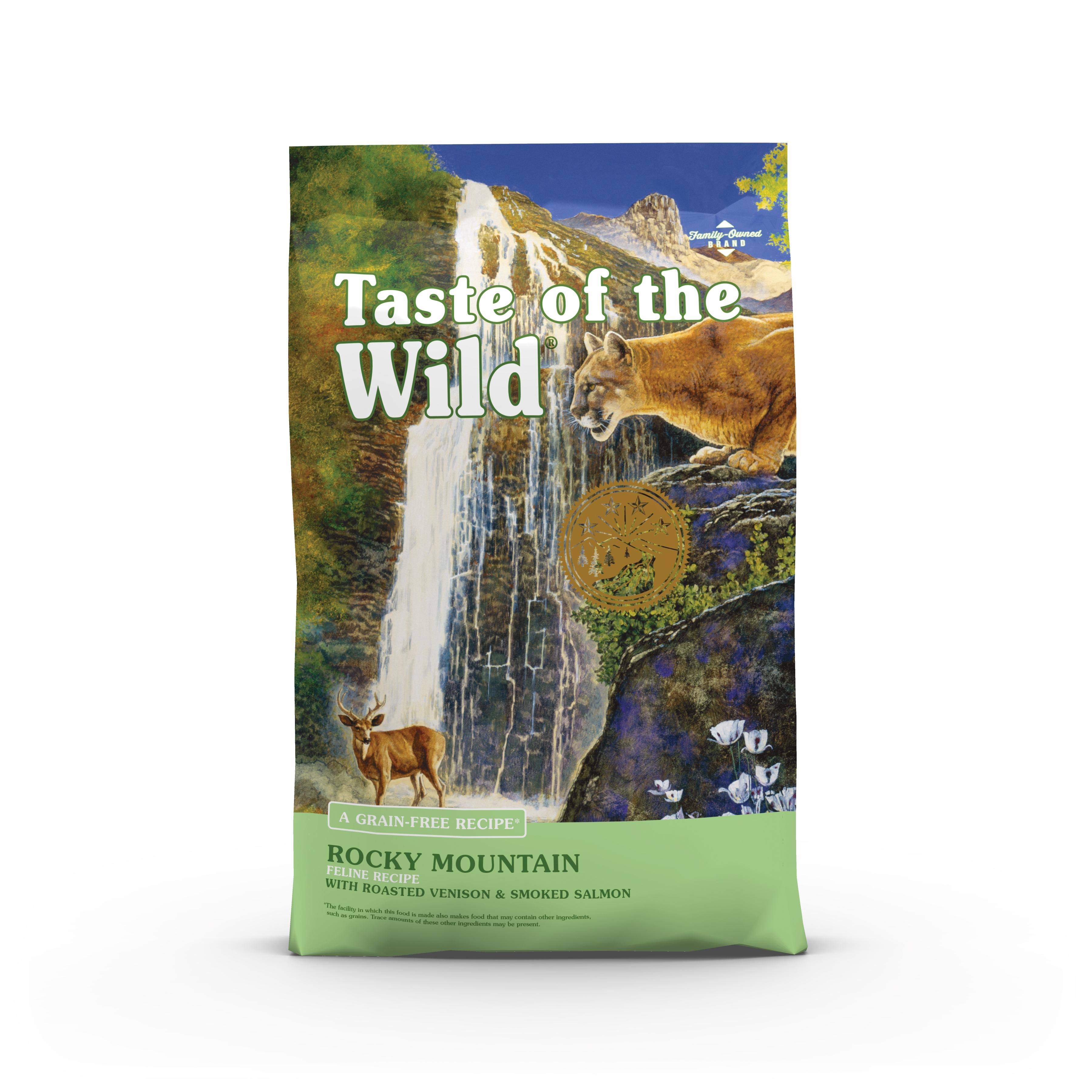 Taste of the Wild Rocky Mountain with Roasted Venison & Smoked Salmon Cat Food 14lbs