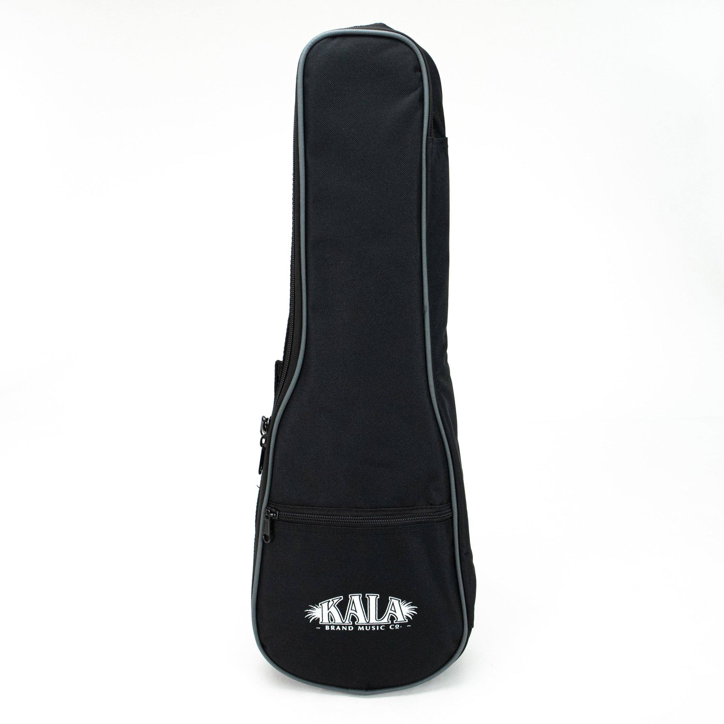 Kala Standard Concert Ukulele Gig Bag Gray Piping Logo, Case Cases