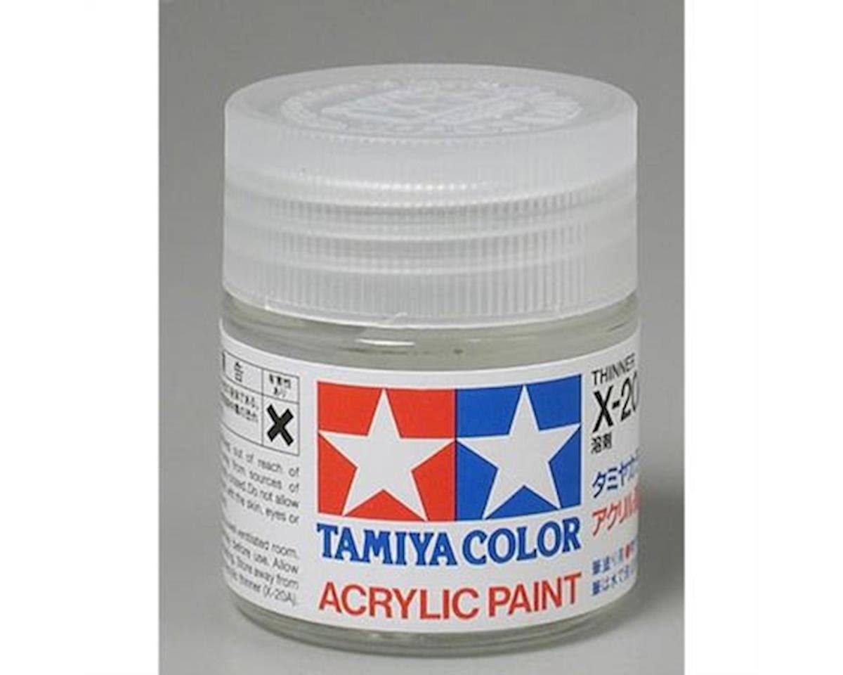 Tamiya Acrylic/Poly X20A Thinner 3/4 oz Tam81020