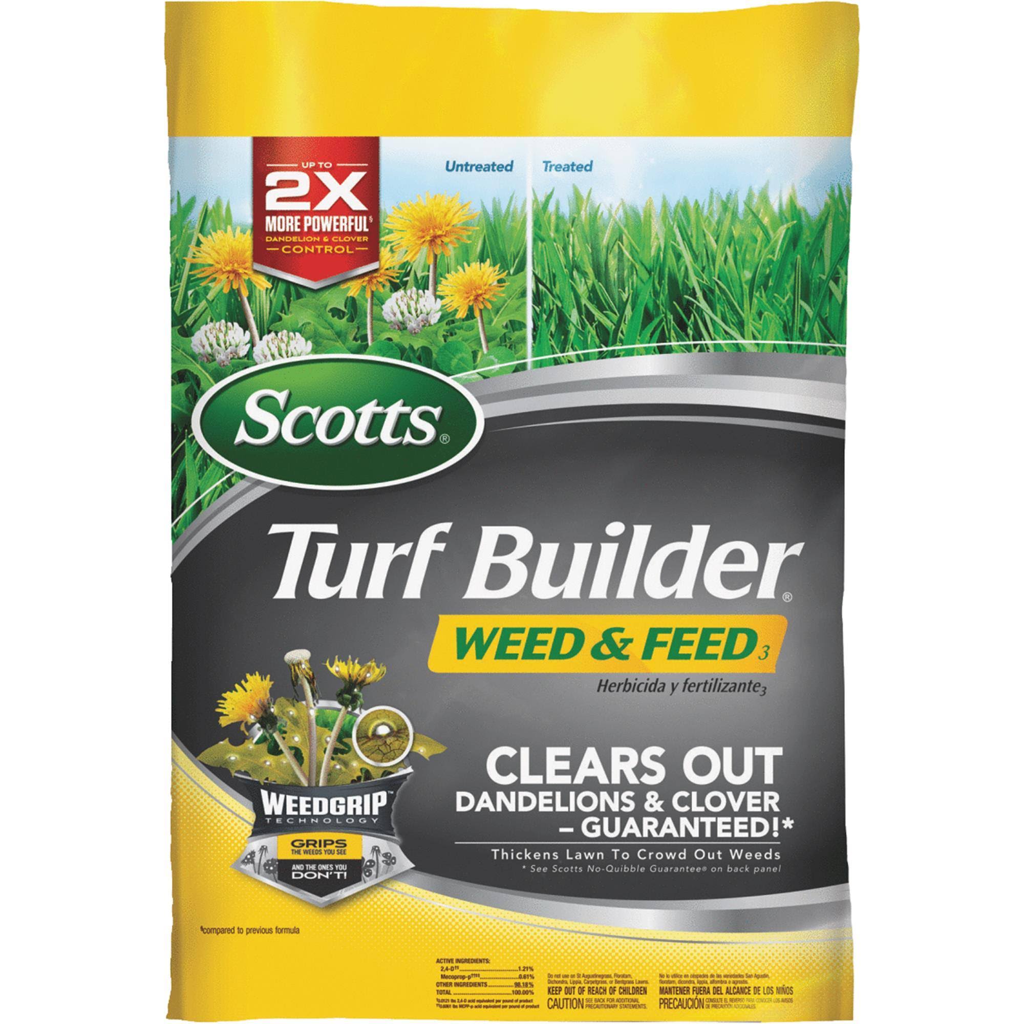 Scotts Turf Builder Weed and Feed Lawn Fertilizer - 43lb