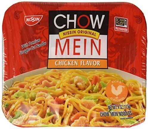 Nissin Chow Mein Noodles - Chicken Flavor, 4oz