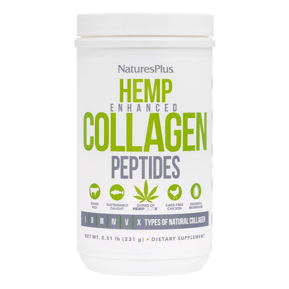 Natures Plus Hemp Enhanced Collagen Peptides Size: 51 lb