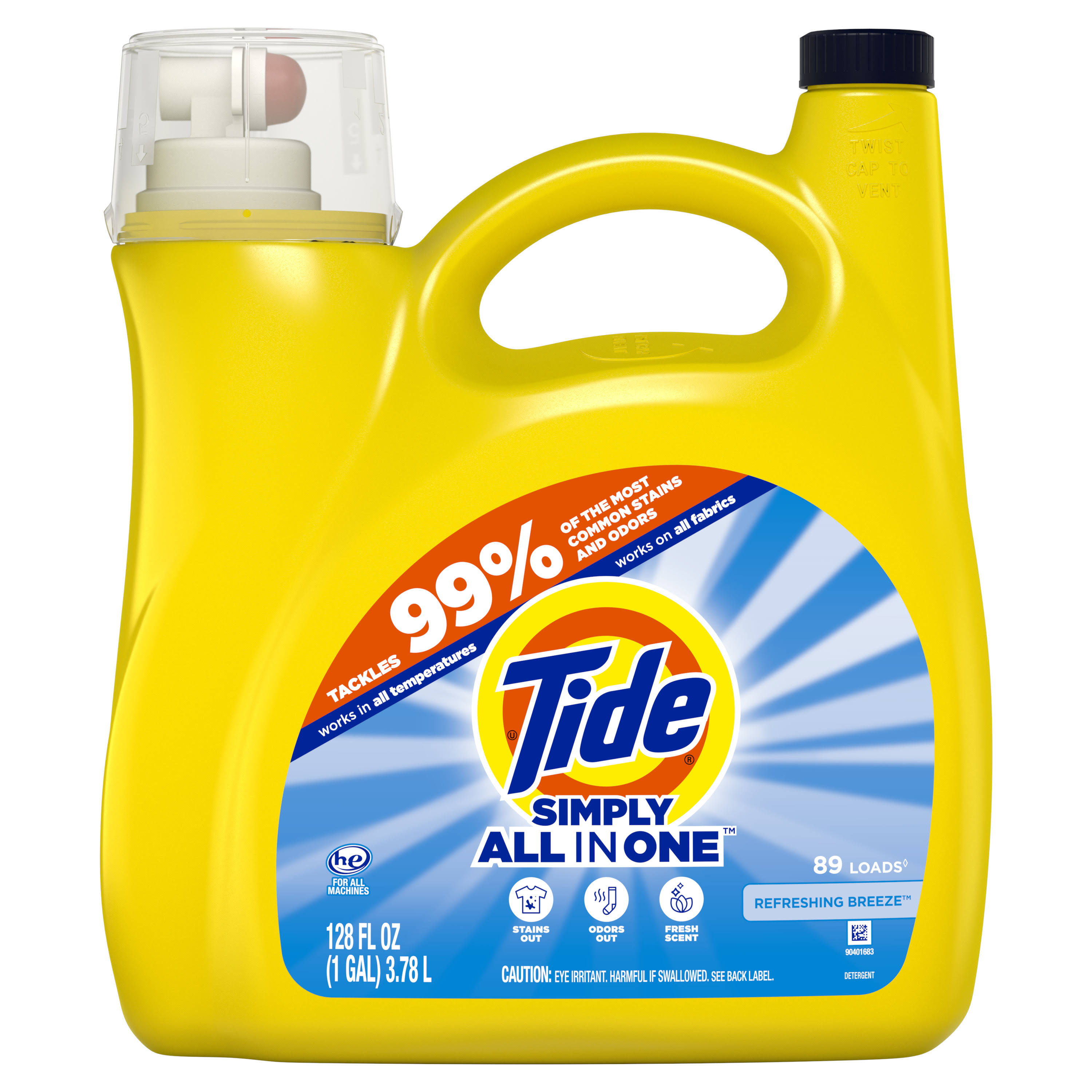 Tide Simply Clean and Fresh Detergent - 1.1gal