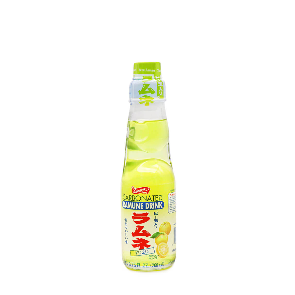 Shirakiku Ramune Drink, Carbonated Marble Soft Drink Of Japan 6.76 Oz