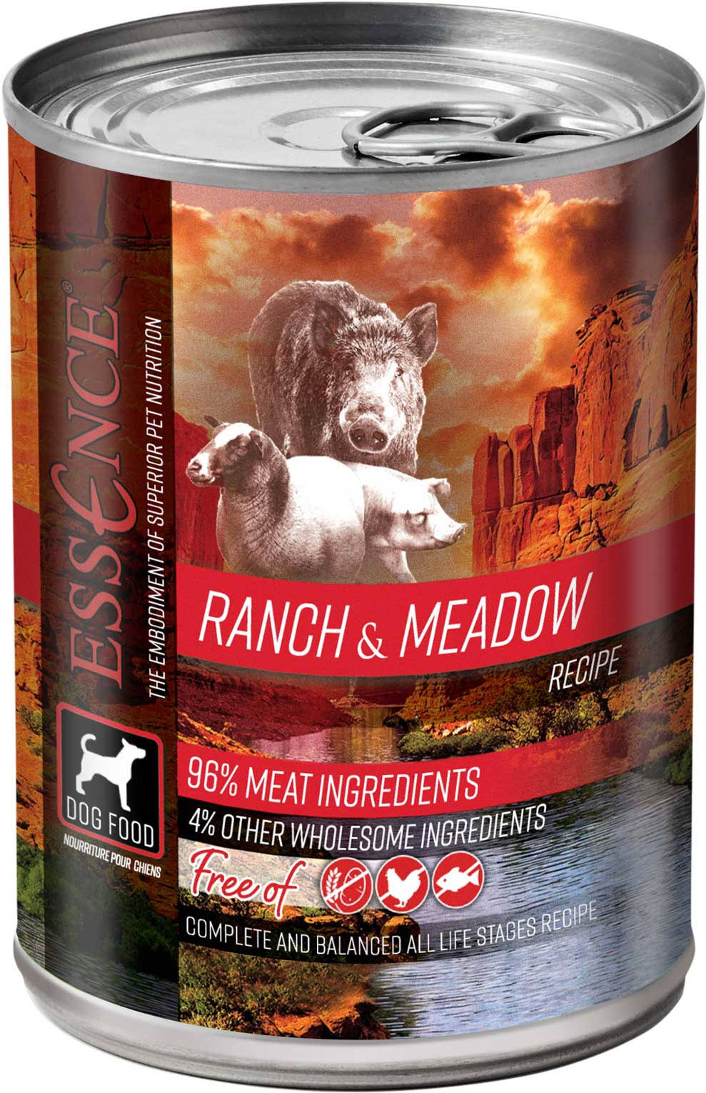 Essence Ranch & Meadow Dog Food, 13 oz