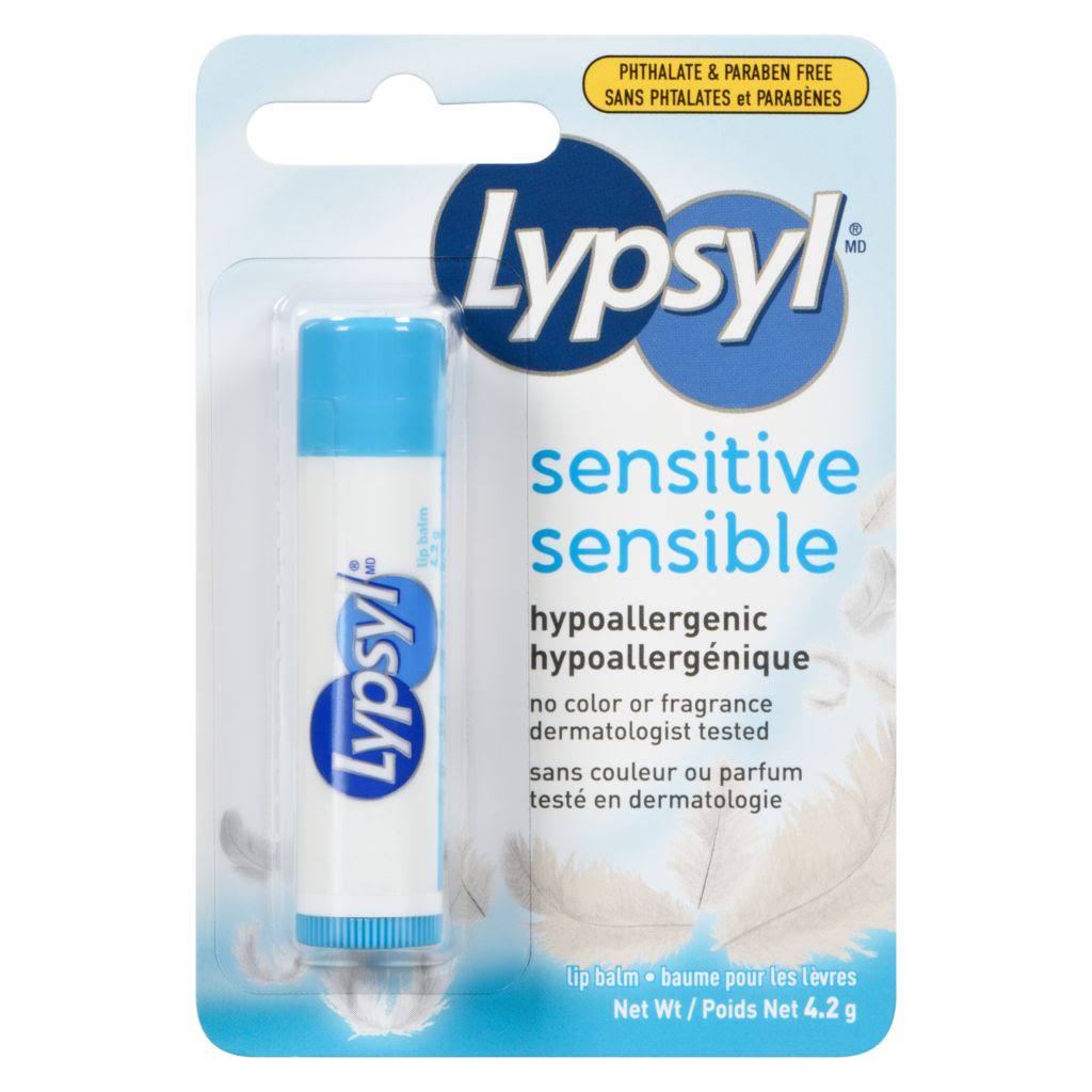 Lypsyl Sensitive Hypoallergenic Formula Lip Balm