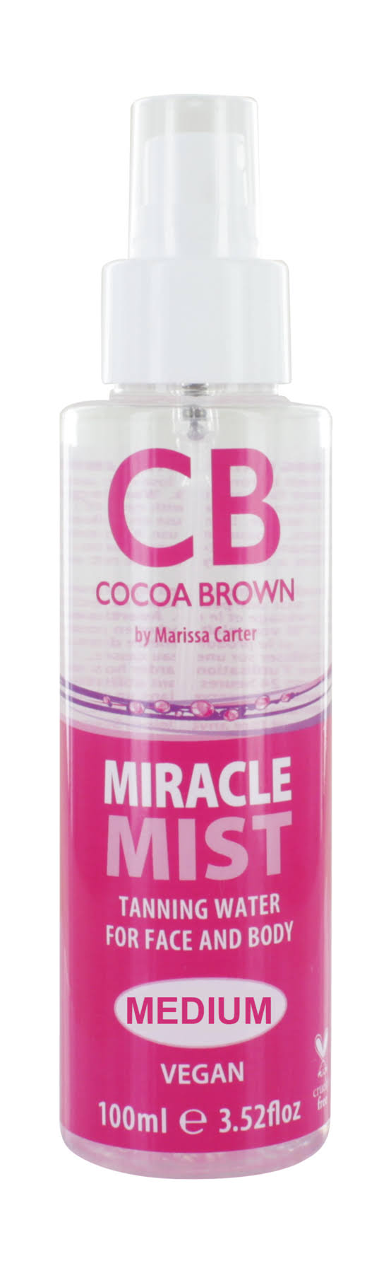 Cocoa Brown Miracle Mist Tanning Water - Medium