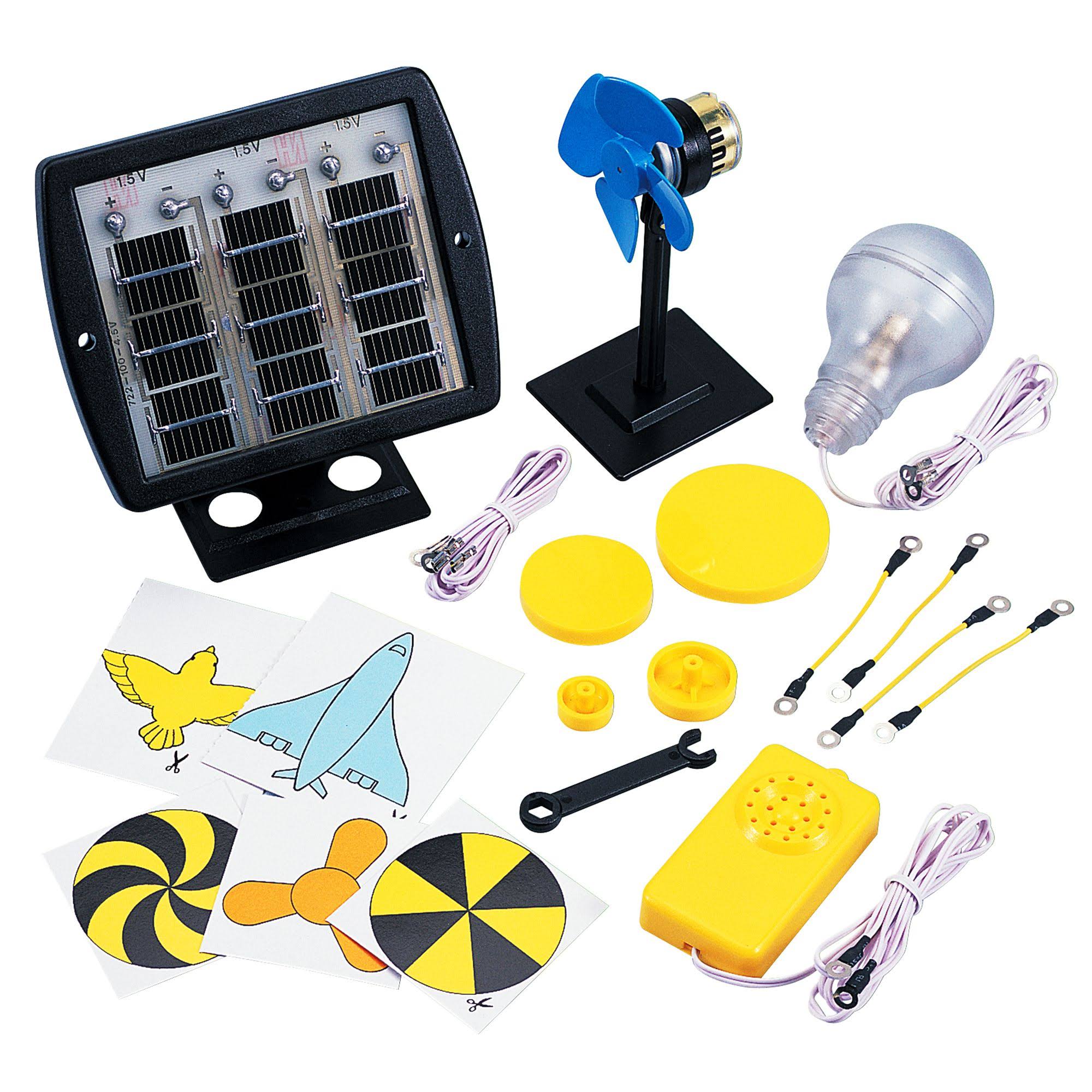 Elenco Deluxe Solar Educational Kit - 9.2" x 10.2" x 2.5"