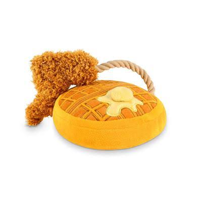 Five and Dime - Chicken and Woofles Plush Dog Toy