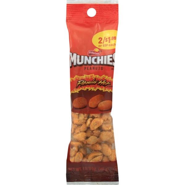 Munchies Peanuts, Flamin Hot - 1.625 oz