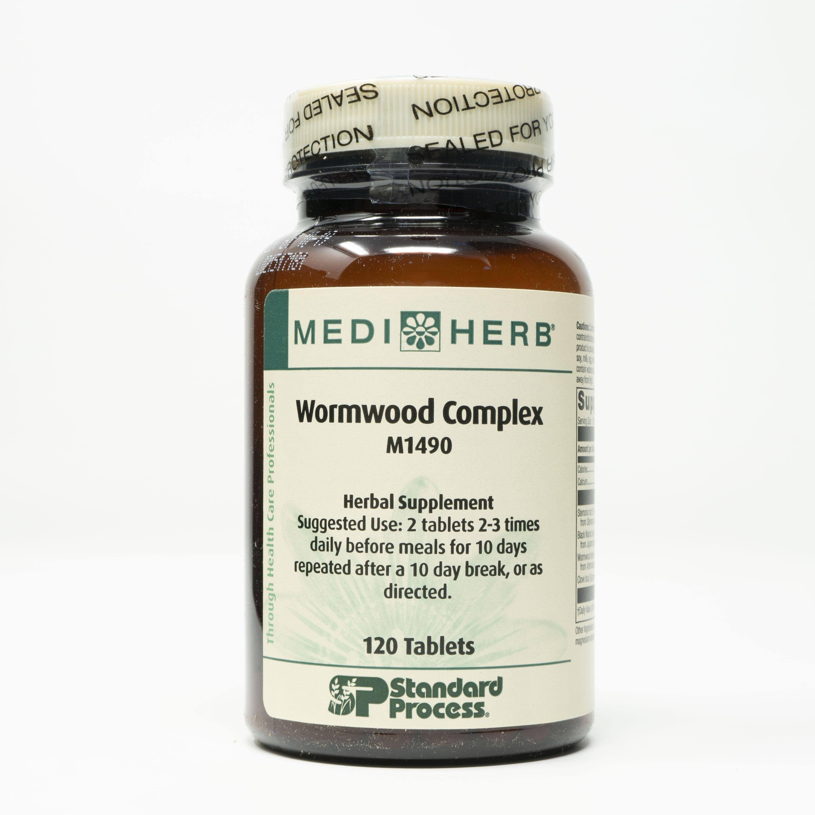 MediHerb Wormwood Complex, 120 Tablets