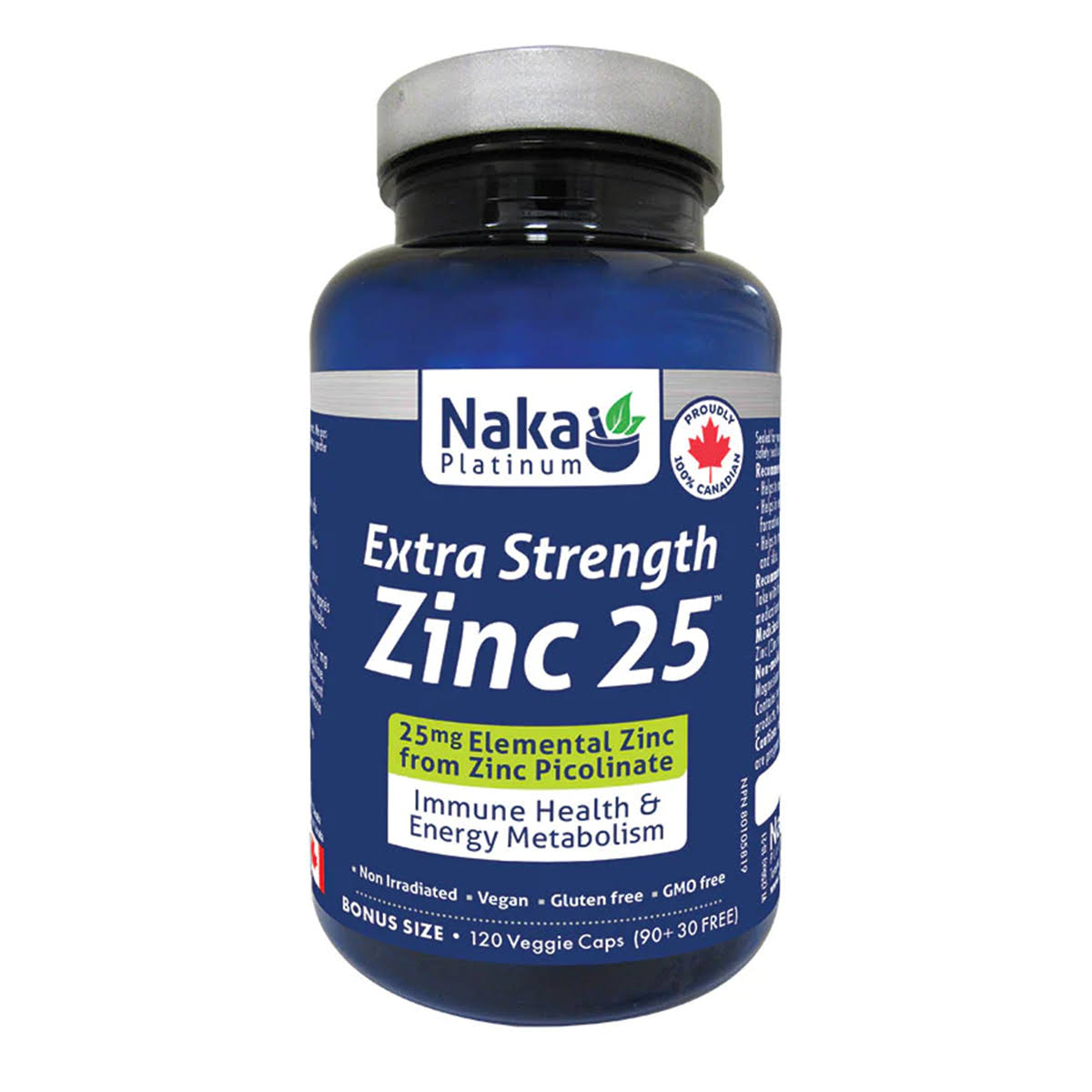Zinc 25 Extra Strength (from Zinc Picolinate) - 120 V-caps