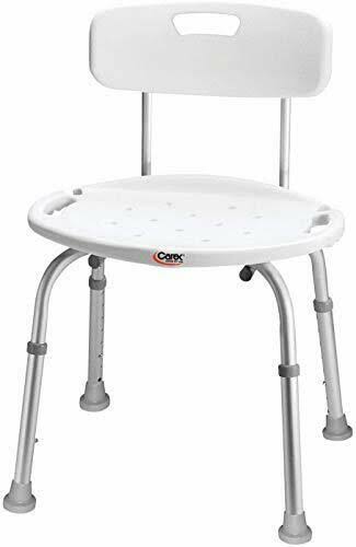 Carex Health Brands B65877 Bath And Shower Seat - with Back