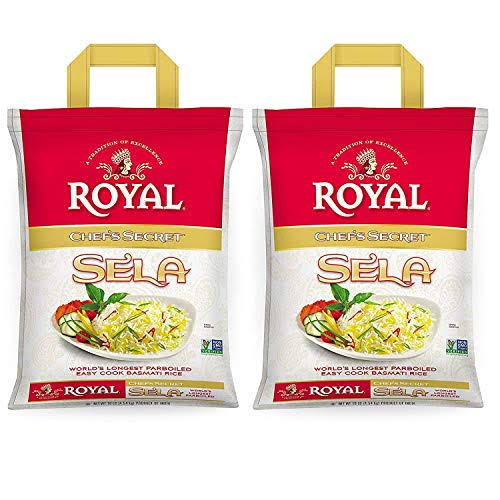 Kusha Royal Chef Secret Extra Long Sela Basmati Rice - 10lbs