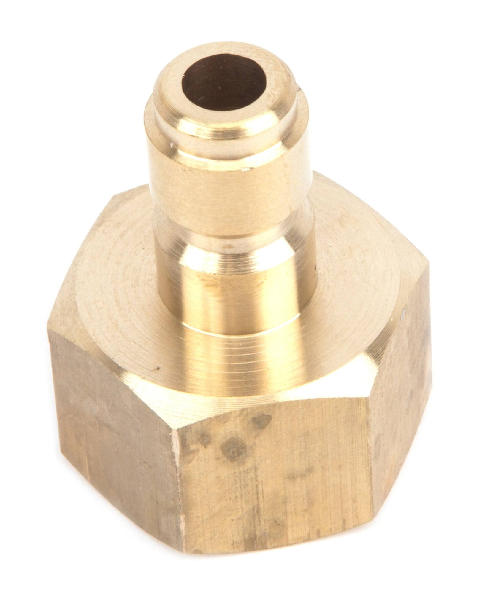 Forney 75123 Pressure Washer Quick Coupler Plug - 1/4"
