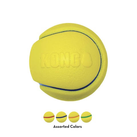 KONG Squeezz Tennis Assorted, Medium